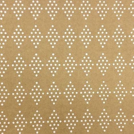 Papier Handmade Happy Color A4 Kraft Romby, 1szt